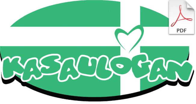 Kasaulugan Logo green with pdf logo